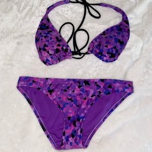Purple bikini